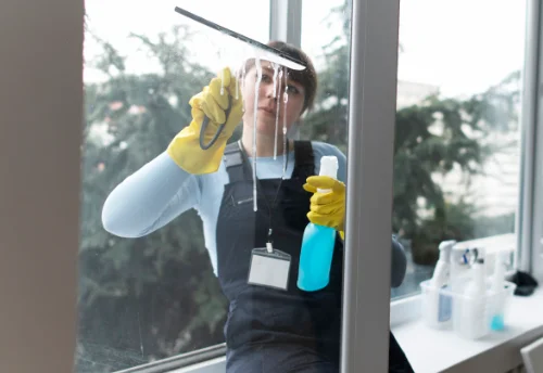 Nettoyage de vitres intérieures et extérieures à Braslou